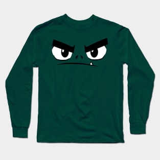 Beast Boy Angry Face Long Sleeve T-Shirt